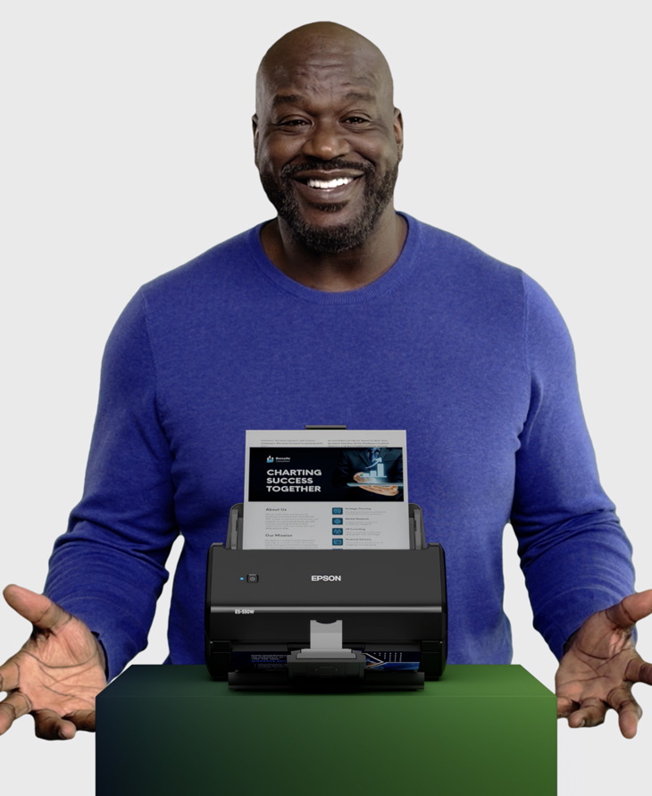 EPSON — WorkForce 550W with Shaq video thumbnail